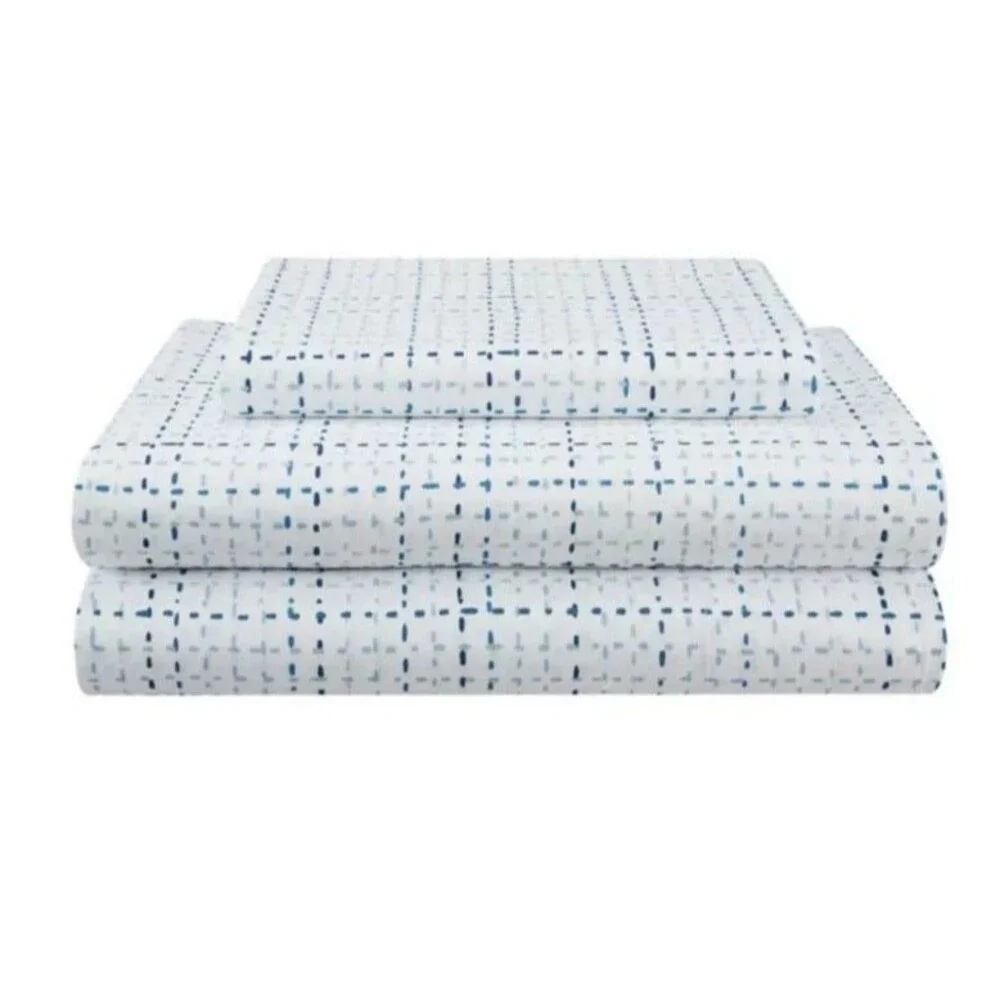 Marmalade 7-Piece Queen Reversible Comforter Set in Blue NWT